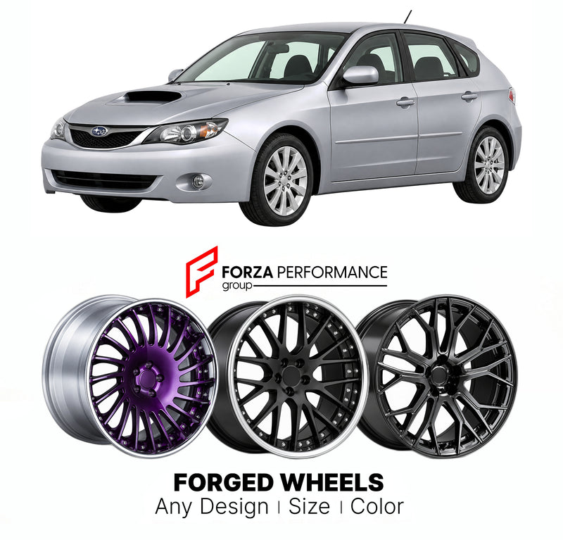 FORGED WHEELS RIMS for SUBARU IMPREZA GE GH GR GV 2007 - 2011