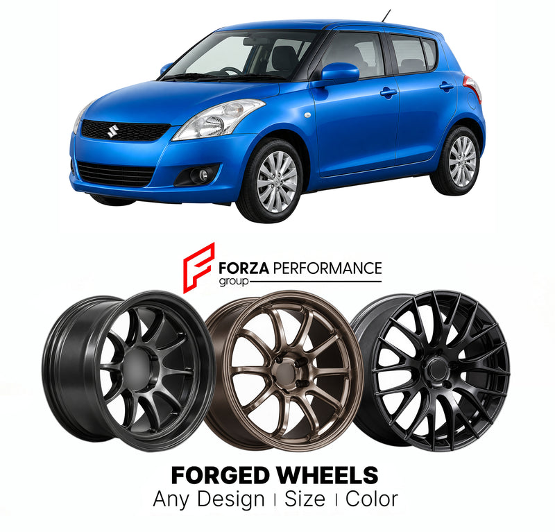FORGED WHEELS RIMS for SUZUKI SWIFT AZG 2010 - 2013