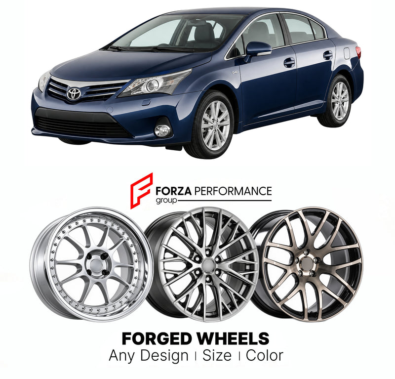FORGED WHEELS RIMS for TOYOTA AVENSIS T270 FACELIFT 2012 - 2014