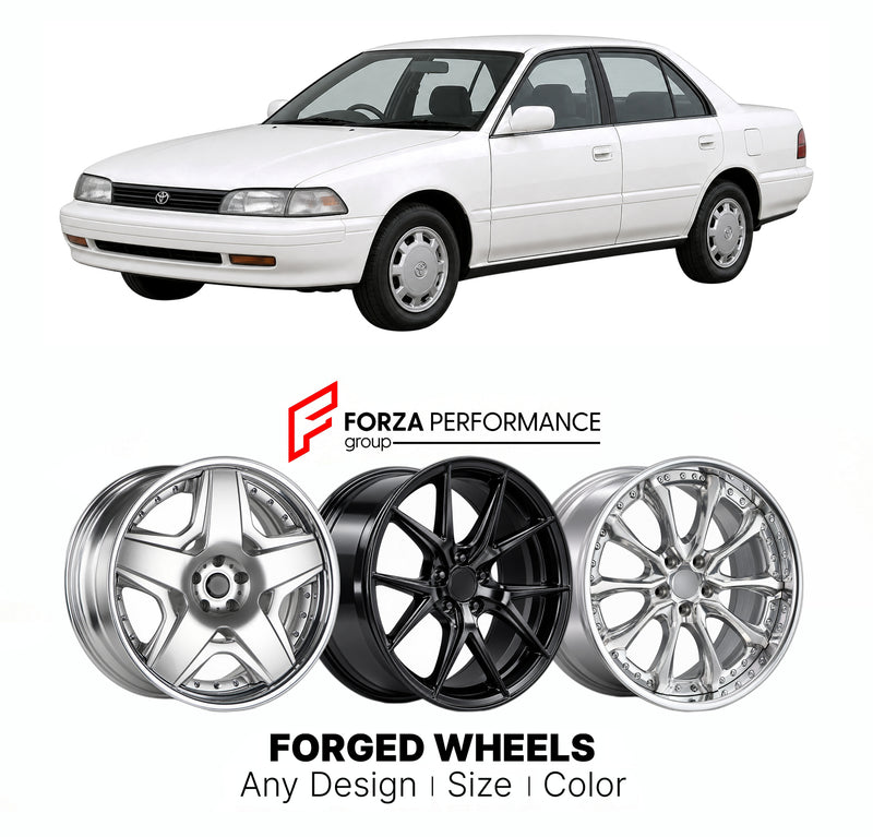 CUSTOM CLASSIC VINTAGE RESTOMOD RETRO OLD SCHOOL FORGED WHEELS RIMS for TOYOTA CARINA T170 1988 - 1992