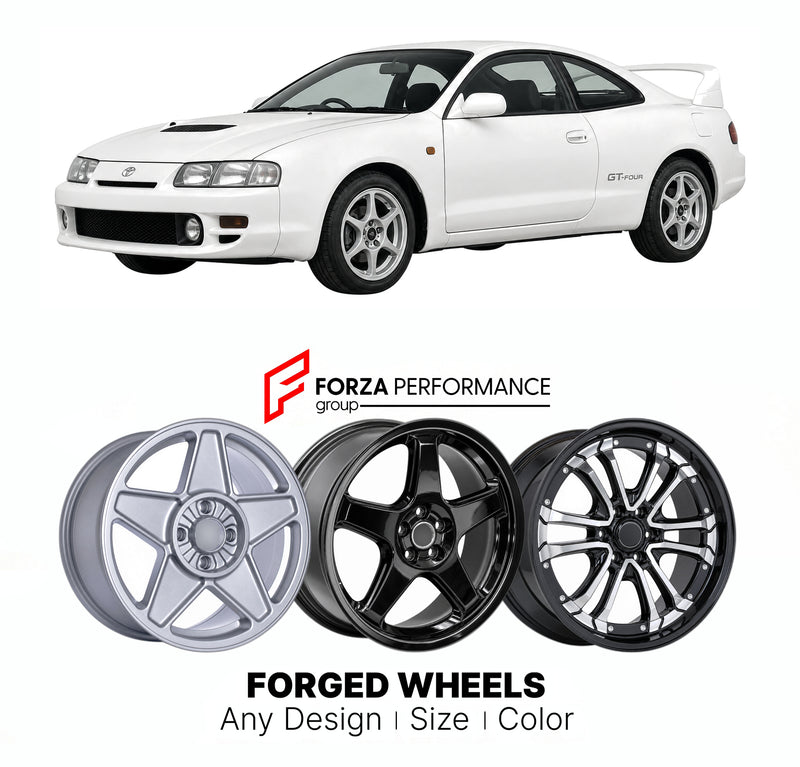 CUSTOM CLASSIC VINTAGE RESTOMOD RETRO OLD SCHOOL FORGED WHEELS RIMS for TOYOTA CELICA GT-FOUR ST205 1994 - 1999