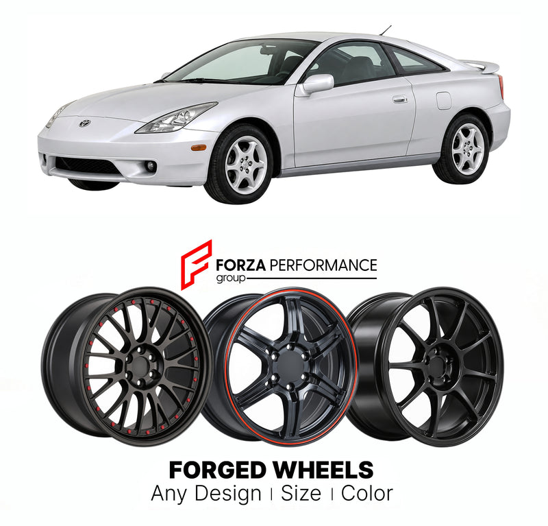 CUSTOM CLASSIC VINTAGE RESTOMOD RETRO OLD SCHOOL FORGED WHEELS RIMS for TOYOTA CELICA T230 1999 - 2002