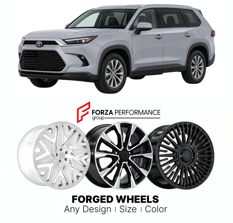 FORGED WHEELS RIMS for TOYOTA GRAND HIGHLANDER AS10 2023+