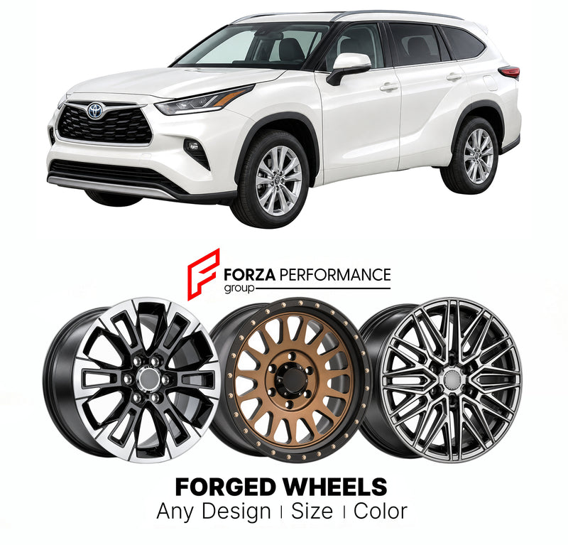 FORGED WHEELS RIMS for TOYOTA HIGHLANDER KLUGER XU70 2019+
