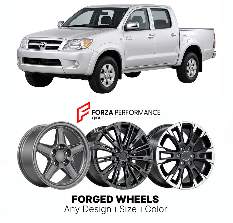 FORGED WHEELS RIMS for TOYOTA HILUX AN10 AN20 AN30 2004 - 2011