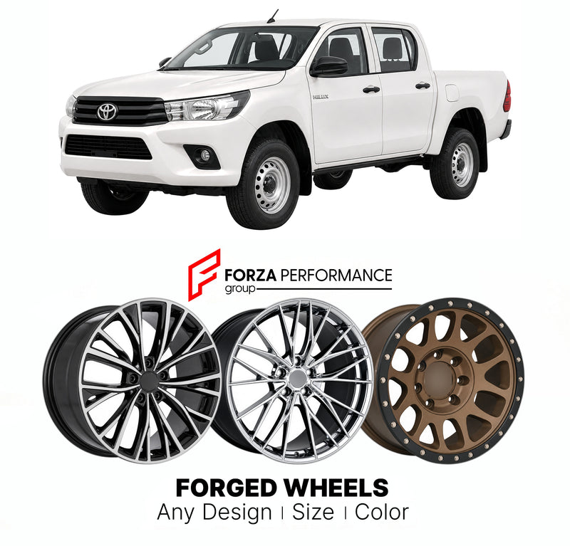 FORGED WHEELS RIMS for TOYOTA HILUX AN110 AN120 AN130 2015 - 2020