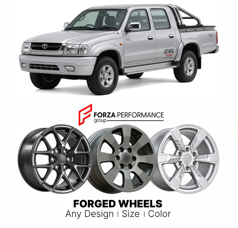 FORGED WHEELS RIMS for TOYOTA HILUX N140 N150 N160 N170 FACELIFT 2002 - 2005