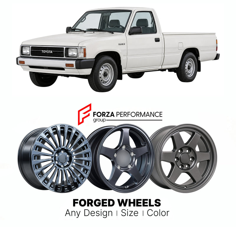 CUSTOM CLASSIC VINTAGE RESTOMOD RETRO OLD SCHOOL FORGED WHEELS RIMS for TOYOTA HILUX N80 N90 N100 N110 1988 - 1997