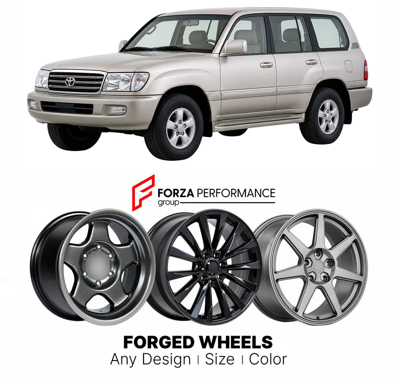 FORGED WHEELS RIMS for TOYOTA LAND CRUISER J100 FACELIFT 2003 - 2007