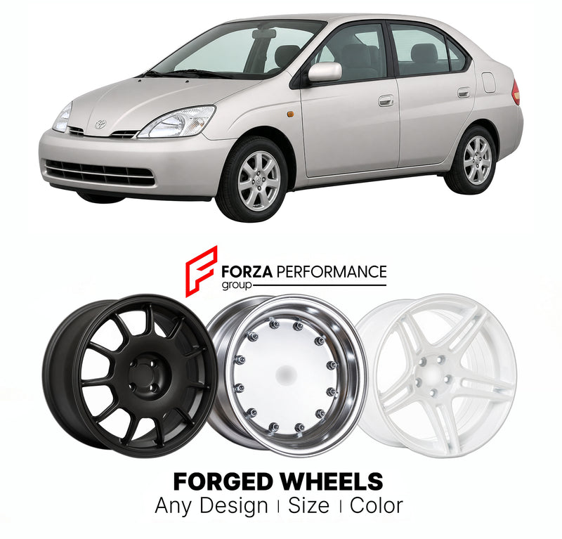 CUSTOM CLASSIC VINTAGE RESTOMOD RETRO OLD SCHOOL FORGED WHEELS RIMS for TOYOTA PRIUS XW10 1997 - 2003