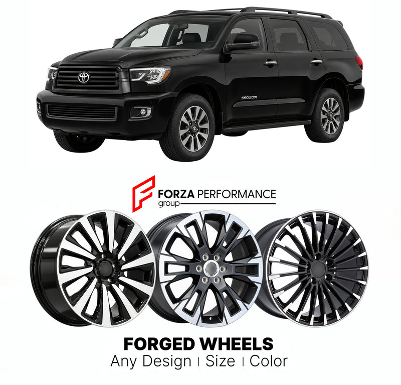 FORGED WHEELS RIMS for TOYOTA SEQUOIA XK60 FACELIFT 2018 - 2022
