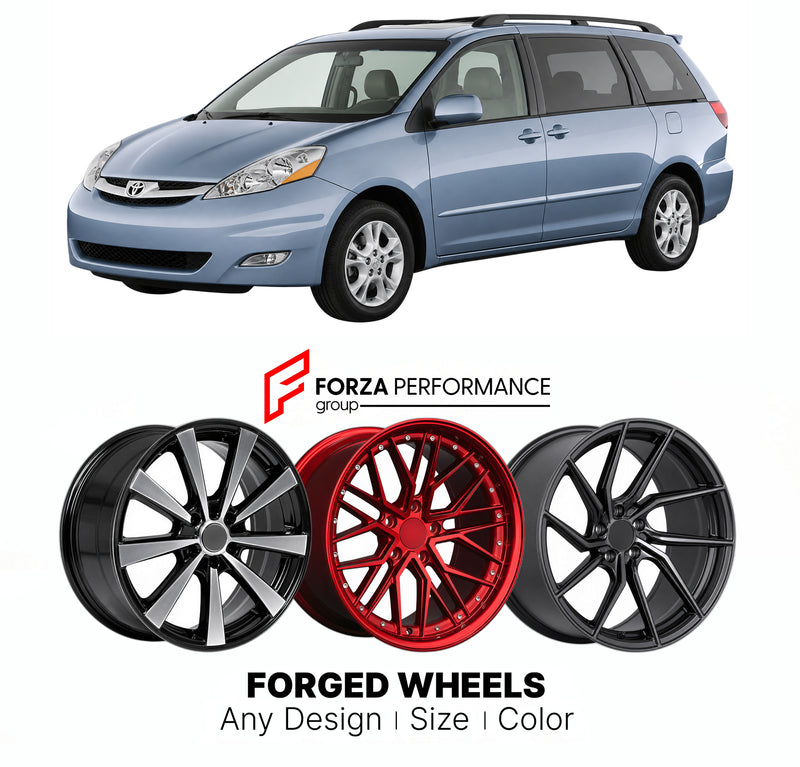 FORGED WHEELS RIMS for TOYOTA SIENNA XL20 FACELIFT 2006 - 2010