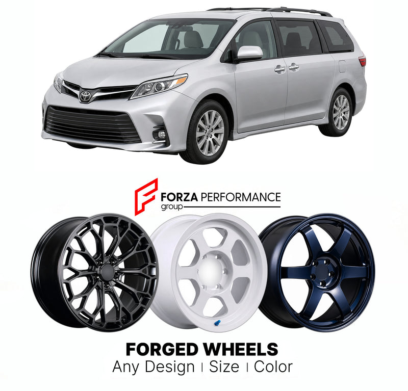 FORGED WHEELS RIMS for TOYOTA SIENNA XL30 FACELIFT 2015 - 2020