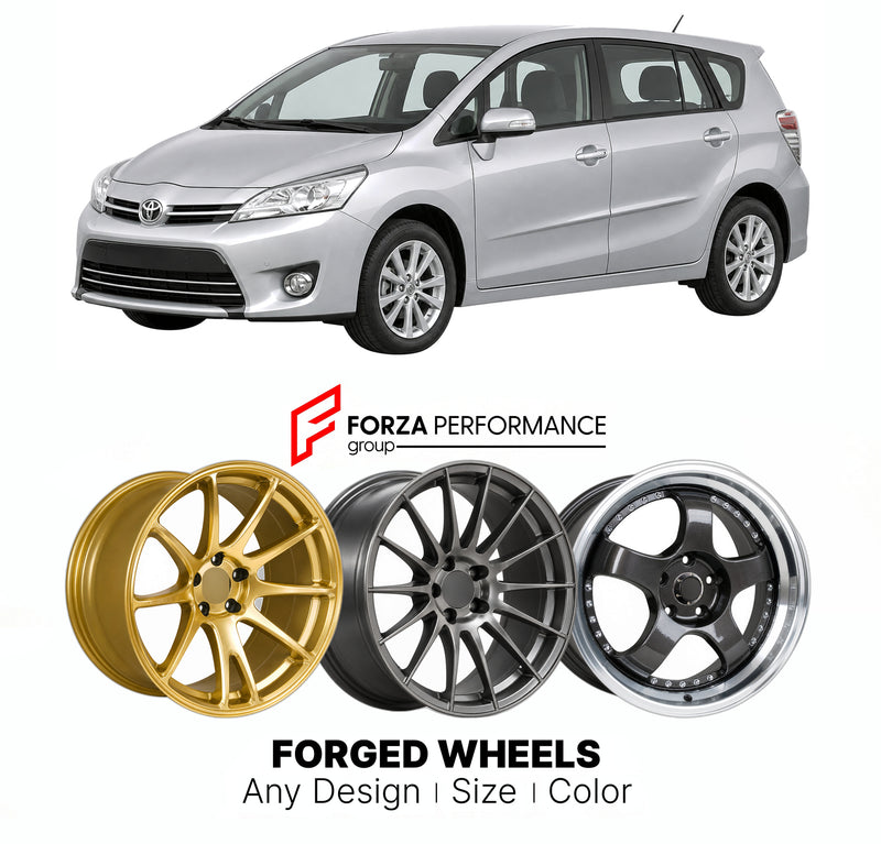 FORGED WHEELS RIMS for TOYOTA VERSO AR20 FACELIFT 2013 - 2018