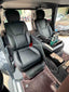 LUXURY VIP SEATS SET for TOYOTA LAND CRUSIER LC250
Functions: Ventilation, heating, massage, touch screen, folding tabel, refrigerator, adjustments, cup holders.
Seats moved 10cm back for more leg space.
Instalation on the original car screw hole position.
NOTE: Professional installation is required.