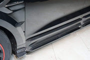 WIDE DRY CARBON BODY KIT FOR AUDI Q8 | RSQ8 4M 2019+   Set include:  Front Bumper Assembly Front Bumper Canards Hood/Bonnet Front Fenders Fender Flares Side Skirts Rear Roof Spoiler Trunk Wing Spoiler Exhaust system Rear Bumper Rear Diffuser