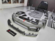 Dry Carbon Fiber Wide Body Kit for Mercedes-Benz G-Class W463A W464 2018+
Set includes:
Front Bumper
LED DRL
Hood | Bonnet
Front Fender Flares
Front Door Panels
Rear Fender Flares
Rear Door Panels
Rear Bumper
Roof Light bar with LED DRL
Roof Spoiler
Material: Dry Carbon Fiber
NOTE: Professional installation is required
Payment ►
Visa
Mastercard
PayPal with a credit card (add 4.4% at checkout)
Payoneer
Cryptocurrency
Shipment ►
By express DHL/UPS/TNT/FedEx
To the local international airport
Special line