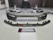 Dry Carbon Fiber Wide Body Kit for Mercedes-Benz G-Class W463A W464 2018+
Set includes:
Front Bumper
LED DRL
Hood | Bonnet
Front Fender Flares
Front Door Panels
Rear Fender Flares
Rear Door Panels
Rear Bumper
Roof Light bar with LED DRL
Roof Spoiler
Material: Dry Carbon Fiber
NOTE: Professional installation is required
Payment ►
Visa
Mastercard
PayPal with a credit card (add 4.4% at checkout)
Payoneer
Cryptocurrency
Shipment ►
By express DHL/UPS/TNT/FedEx
To the local international airport
Special line