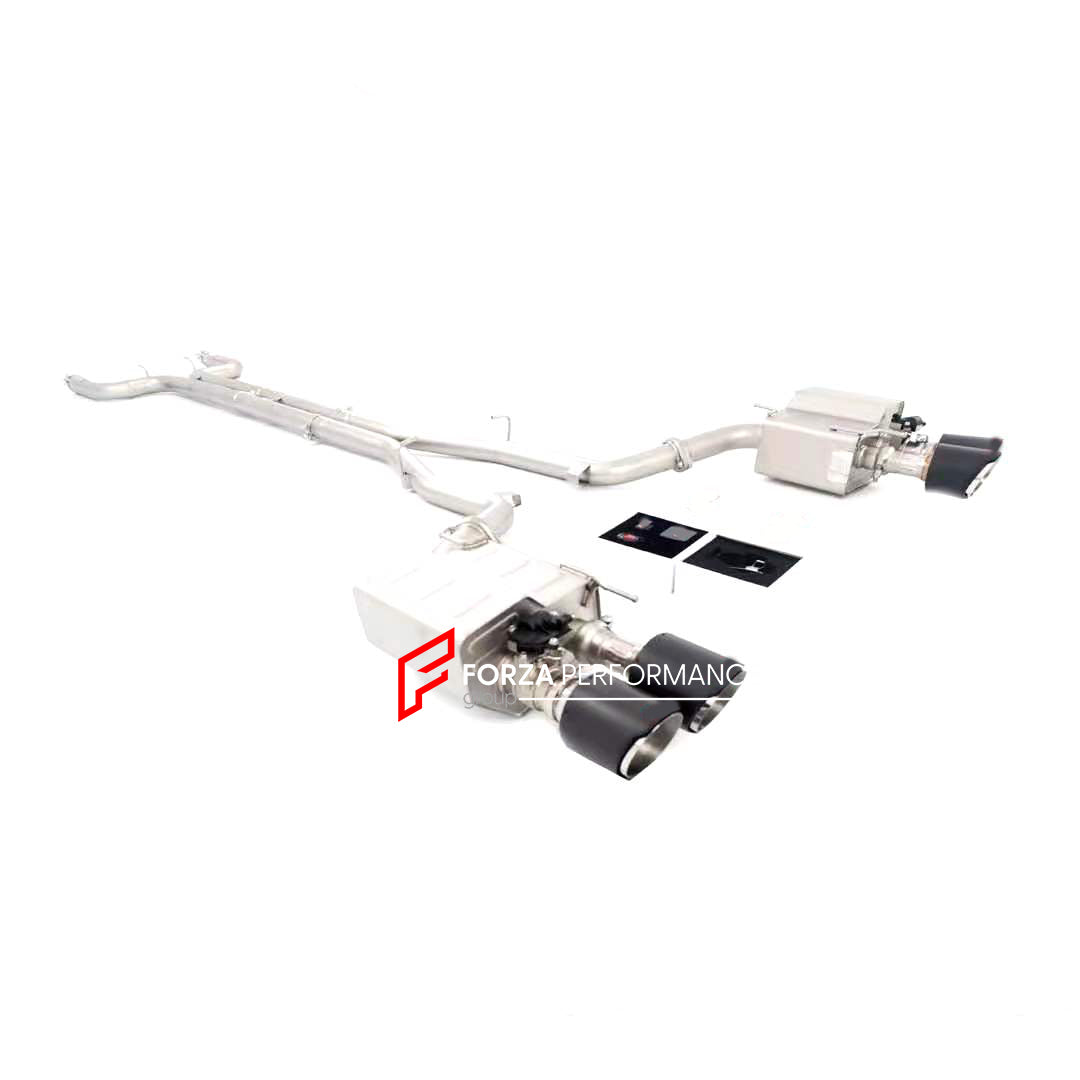 VALVED EXHAUST CATBACK MUFFLER for Maserati Quattroporte M156 3.0T 2013-2016