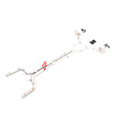 VALVED EXHAUST CATBACK MUFFLER for Maserati Quattroporte M156 3.0T 2013-2016