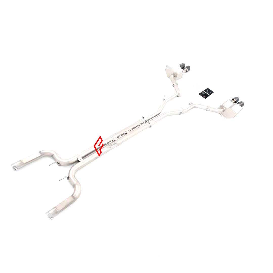 VALVED EXHAUST CATBACK MUFFLER for Maserati Quattroporte M156 3.0T 2013-2016