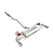 VALVED EXHAUST CATBACK MUFFLER for Mazda CX-4 2.5T