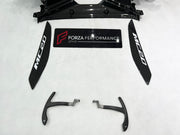 OEM STYLE DRY CARBON BODY KIT for MASERATI MC20 2020+  Set includes: Front Lip Side Skirts Rear Diffuser Rear Vent Trims Side Mirror Covers Shift Paddles Center Dashboard Cover Door Sills Engine Cover