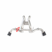 VALVED EXHAUST CATBACK MUFFLER for Mclaren 540C|570S 3.8T