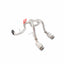 VALVED EXHAUST CATBACK MUFFLER for Mclaren 540C|570S 3.8T
