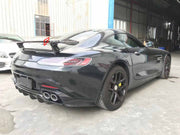 Carbon Fiber Rear Spoiler with lights for AMG GT GTS GTC 2014 - 2017 C190
