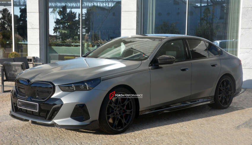 MP AERO BODY KIT for BMW 5 SERIES G60 2024+  Set includes:  Front Lip Side Skirts Rear Diffuser Rear Spoiler