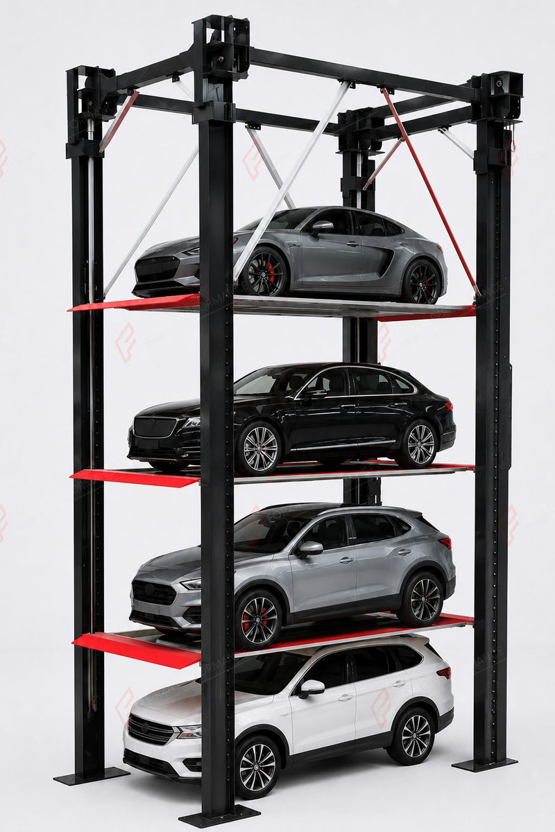 MPS-3/4/5 Multi-Level Parking Stacker - 3, 4 or 5 Tier Car Storage