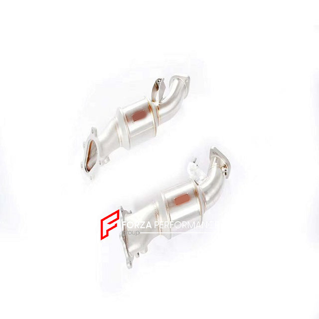 Exhaust downpipe catless For Nissan GT-R R-35 3.8T