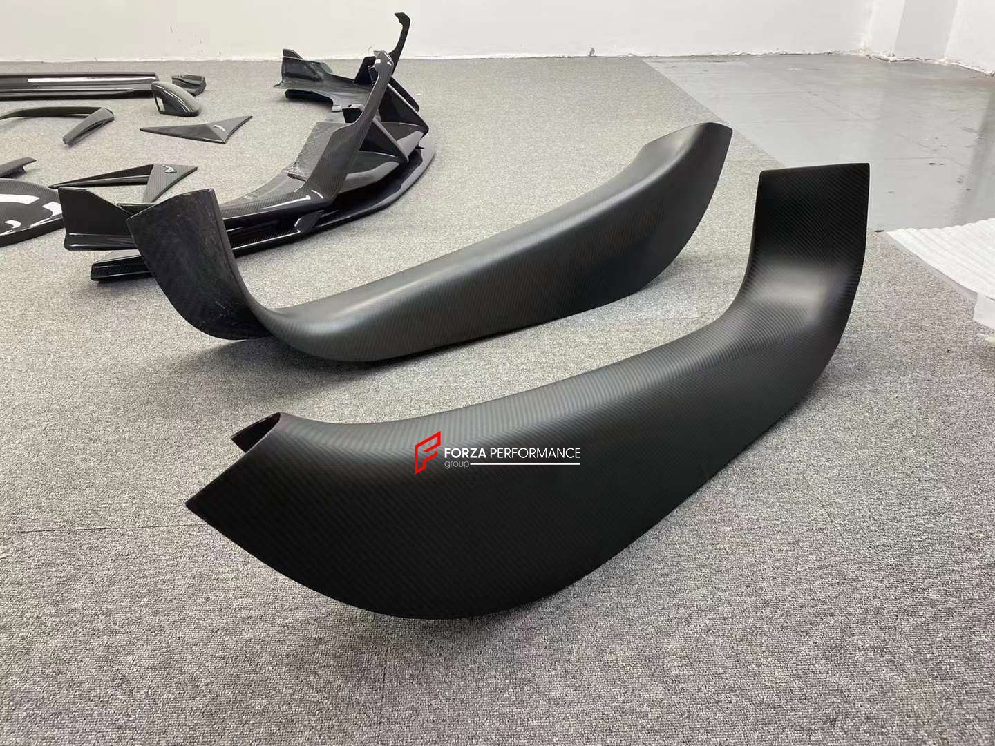 Dry carbon fiber door side sills for MCLAREN 720S 12C 650S 540C 2017+