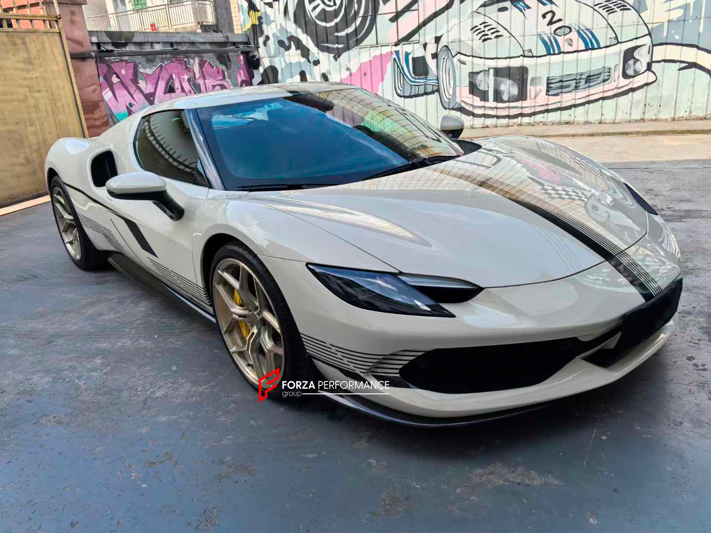 DRY CARBON PARTS for FERRARI 296 GTS GTB 2022+ OEM