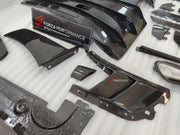 OEM STYLE CARBON REPLACEMENT PARTS for PORSCHE 911 992 GT3RS  Set includes:  Front Bumper Fender Flares Side Mirror Covers Side Skirts Side Air Vents Rear Spoiler Side Plates Rear Bumper Rear Diffuser