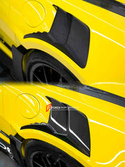 OEM STYLE CARBON REPLACEMENT PARTS for PORSCHE 911 GT3RS
Set includes:
Front Bumper
Fender Flares
Side Mirror Covers
Side Skirts
Side Air Vents
Rear Spoiler Side Plates
Rear Bumper
Rear Diffuser
Material: Dry Carbon
Note: Professional installation is required.
Payment ►
Visa
Mastercard
PayPal with a credit card (add 4.4% at checkout)
Payoneer
Cryptocurrency
Shipment ►
By express DHL/UPS/TNT/FedEx
To the local international airport
Special line by air
Special line by the sea
To Europe and the UK by tr
