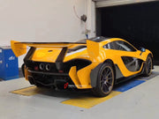 CONVERSION UPGRADE DRY CARBON BODY KIT for MCLAREN 650S 2014 - 2017 upgrade to P1
Set includes:
Front Lip
Front Bumper Body Panel
Side Skirts
Rear Quarter Body Panel
Engine Cover Panel
Rear Spoiler
Rear Bumper
Rear Diffuser
Exhaust System
Material: Dry Carbon
NOTE: Professional installation is required.