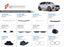 FRONT BUMPER WITH GRILLE for BENTLEY BENTAYGA 2020 Set includes: GRILLE CASE (36A 853 653) GRILLE (CHROME) (36A 853 683F/684E) FRONT BUMPER (36A 807 093KGRU) GRILLE CHROME CASE (36A 853 667D) GRILLE (BLACK) (36A 853 683F/684E)