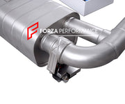 VALVED EXHAUST CATBACK for Porsche 718 Boxster 982 2017+ 2.0 2.5T