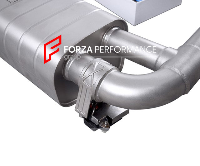VALVED EXHAUST CATBACK for Porsche 718 Boxster 982 2017+ 2.0 2.5T