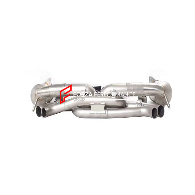 VALVED EXHAUST CATBACK MUFFLER for Porsche Carrera 911/992 3.0T