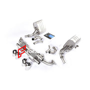 VALVED EXHAUST CATBACK MUFFLER for Porsche 991.1 Carrera S 2011 - 2015