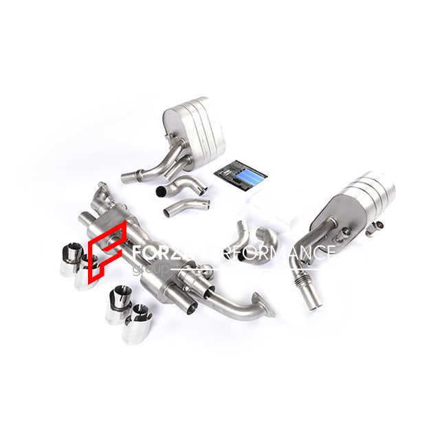 VALVED EXHAUST CATBACK MUFFLER for Porsche 991.1 Carrera S 2011 - 2015