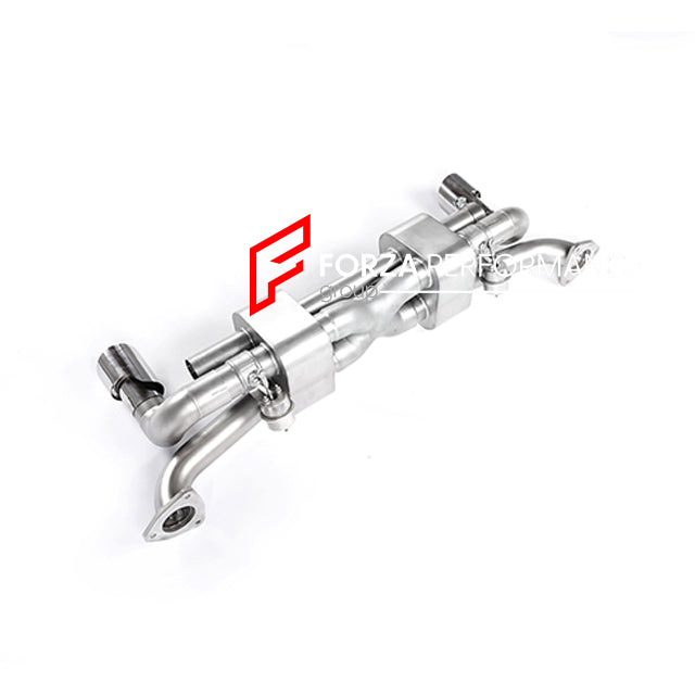 VALVED EXHAUST CATBACK MUFFLER for Porsche 991.1 Carrera S 2011 - 2015