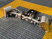 VALVED EXHAUST CATBACK MUFFLER for PORSCHE 911 991.1 CARRERA S 3.4T 3.8T 2011 - 2015
Set includes:
Pair of mufflers with valves
Exhaust tips
Valve control box with remote control (you may also reuse your factory exhaust valve motors)
Factory exhaust tips must be reused
Material: Stainless steel (for an extra cost we can make titanium)
Optional: We can offer downpipe and catless downpipe
Production time: 10 days
FEATURES:
Engineered Digital prototyping using 3D CAD design software, each car model ch