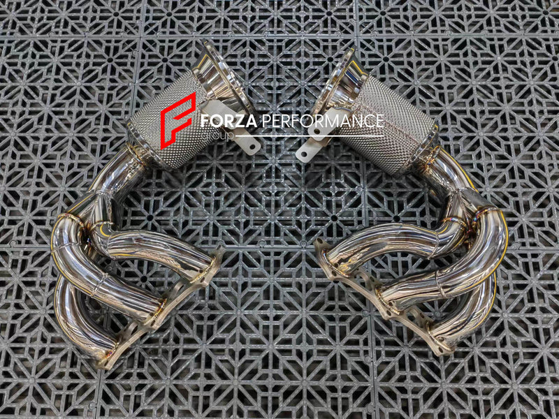 VALVED EXHAUST CATBACK MUFFLER for Porsche 911 GT3 992 4.0T