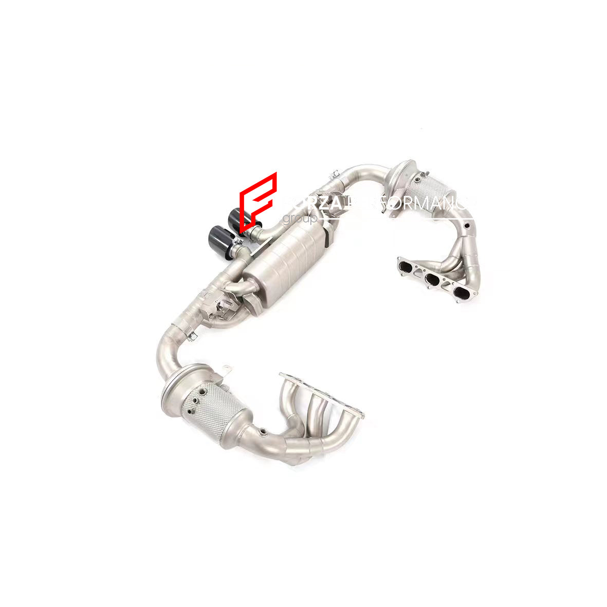 VALVED EXHAUST CATBACK MUFFLER for Porsche  911 GT3  992 4.0T