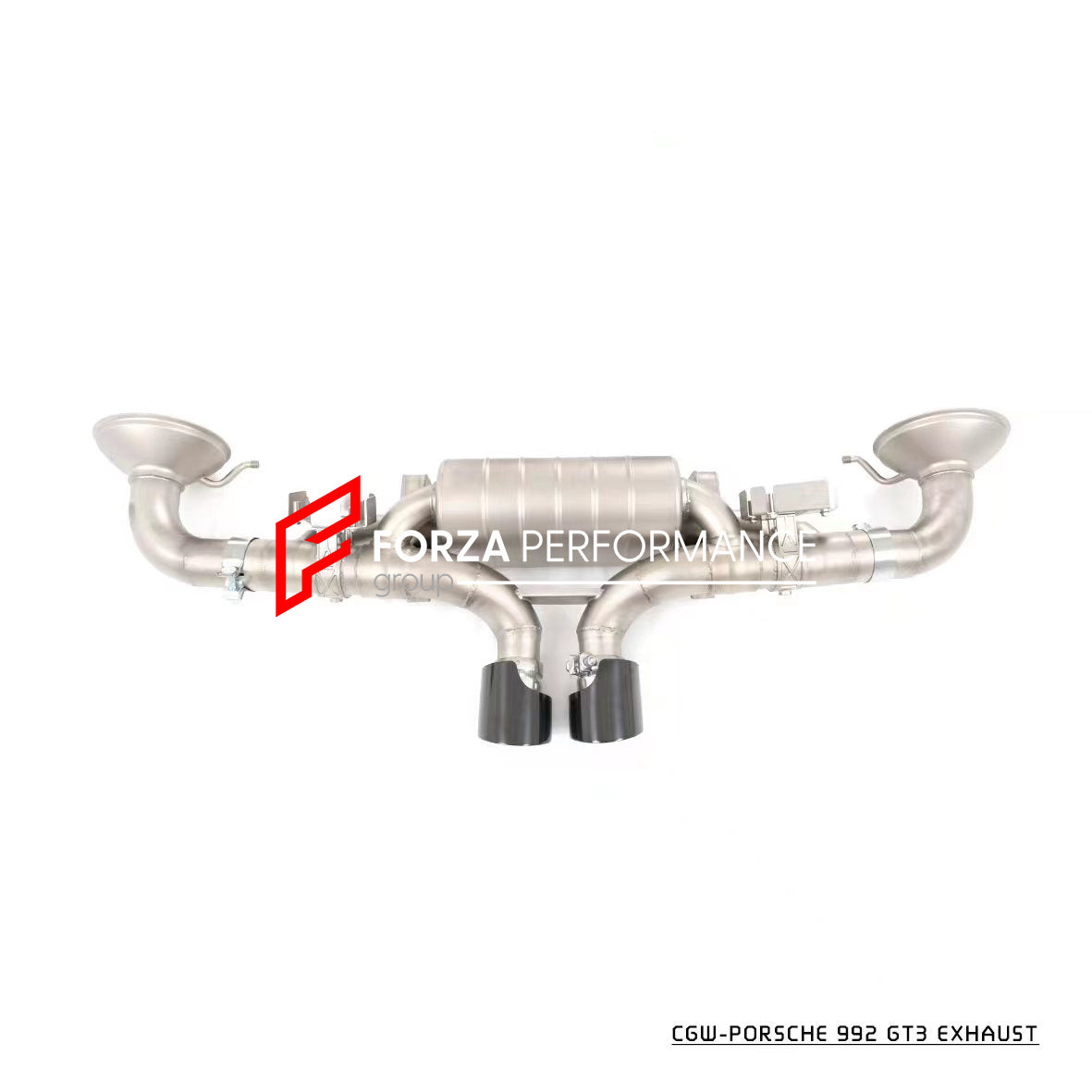 VALVED EXHAUST CATBACK MUFFLER for Porsche  911 GT3  992 4.0T