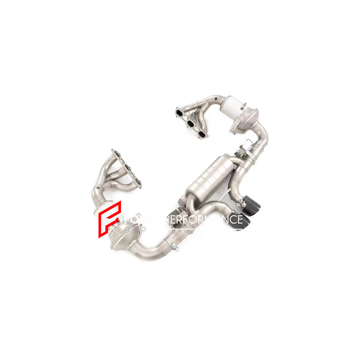 VALVED EXHAUST CATBACK MUFFLER for Porsche  911 GT3  992 4.0T